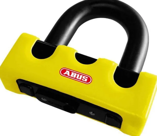 ABUS Motorsloten-GRANIT Power XS 67 Schijfremslot ART4 Geel