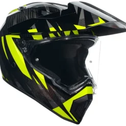 AGV Adventure Helmen|Integraalhelmen-AX9 teppa Carbon/Grey/Yeow Fuo 003