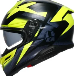 AGV Integraalhelmen|Helmen Met Zonnevizier-K7 Gipe att Back/Yeow Fuo