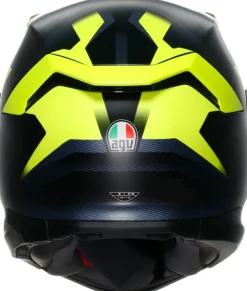 AGV Integraalhelmen|Helmen Met Zonnevizier-K7 Gipe att Back/Yeow Fuo