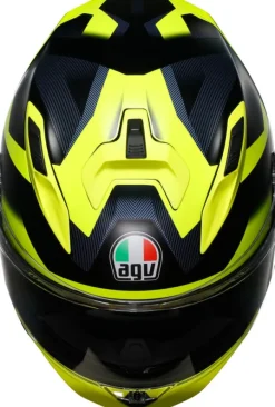 AGV Integraalhelmen|Helmen Met Zonnevizier-K7 Gipe att Back/Yeow Fuo