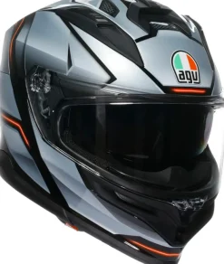 AGV Integraalhelmen|Helmen Met Zonnevizier-K7 Jaeger Back/iver