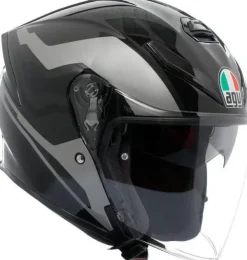 AGV Jethelmen|Helmen Met Zonnevizier-K5 Jet Evo Tune Grey/Back 007