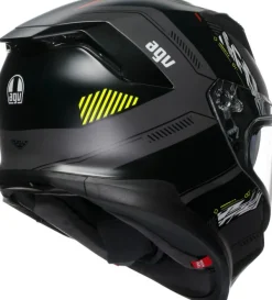 AGV Integraalhelmen|Helmen Met Zonnevizier-K7 Kyber att Grey/Yeow Fuo