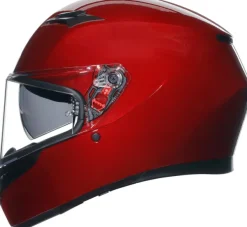 AGV Integraalhelmen|Helmen Met Zonnevizier-K3 2023 ono Copetizione Red