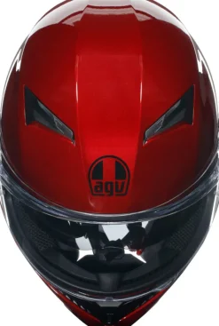 AGV Integraalhelmen|Helmen Met Zonnevizier-K3 2023 ono Copetizione Red