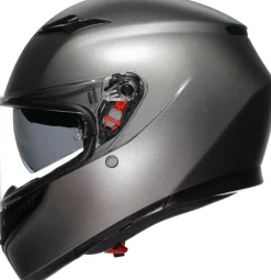 AGV Integraalhelmen|Helmen Met Zonnevizier-K3 2023 ono att una Grey