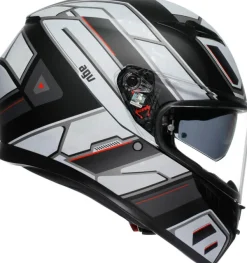 AGV Integraalhelmen|Helmen Met Zonnevizier-K3 2023 Rivia att Back/White