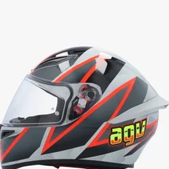 AGV Integraalhelmen|Race Helmen-K1 Bipper Grey/Red