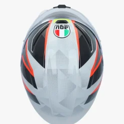 AGV Integraalhelmen|Race Helmen-K1 Bipper Grey/Red