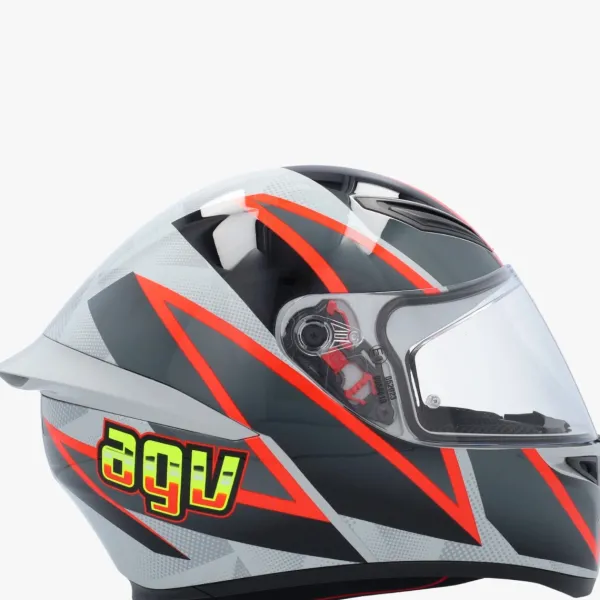AGV Integraalhelmen|Race Helmen-K1 Bipper Grey/Red