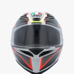 AGV Integraalhelmen|Race Helmen-K1 Bipper Grey/Red