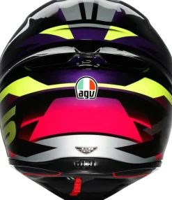 AGV Integraalhelmen|Race Helmen-K1 Fatap Back/Purpe/Pink