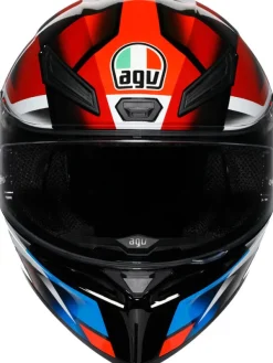 AGV Integraalhelmen|Race Helmen-K1 Fatap Back/Red/Bue