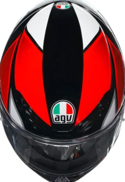 AGV Integraalhelmen-K6 Hyphen Back/Red/White