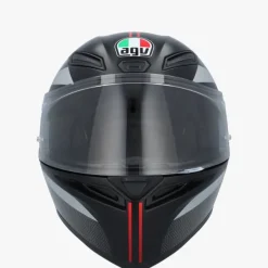 AGV Integraalhelmen|Race Helmen-K1 ap att Back/Grey/Red 034