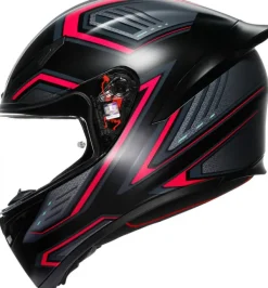 AGV Integraalhelmen|Race Helmen-K1 ing att Back/Pink