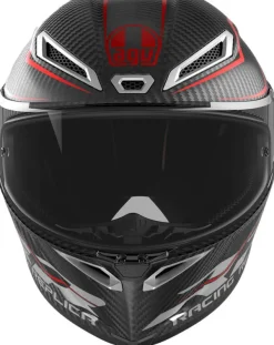 AGV Integraalhelmen|Carbon Helmen-Pita GP RR Perforante Carbon/Red 017