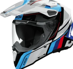 Airoh Adventure Helmen|Integraalhelmen-Coander 2 kip White/Bue 253