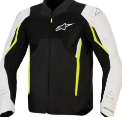Alpinestars Motorjassen-At V3 Air otorja Back/iver/Yeow Fuo