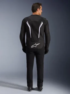 Alpinestars Motorjassen-At V3 Air otorja Back/Dark Gray/White