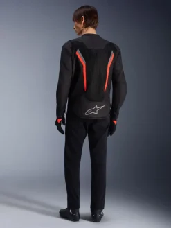 Alpinestars Motorjassen-At V3 Air otorja Back/Dark Gray/Red Fuo