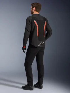 Alpinestars Motorjassen-At V3 Air otorja Back/Dark Gray/Red Fuo