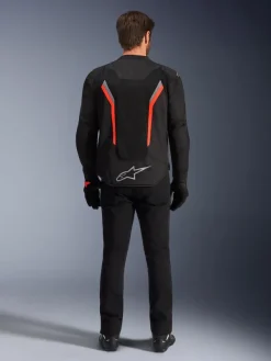 Alpinestars Motorjassen-At V3 Air otorja Back/Dark Gray/Red Fuo