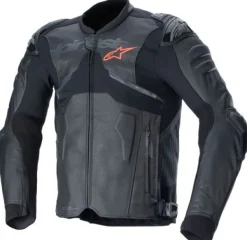 Alpinestars Motorjassen-Atem V5 Leather Motorjas Black 10