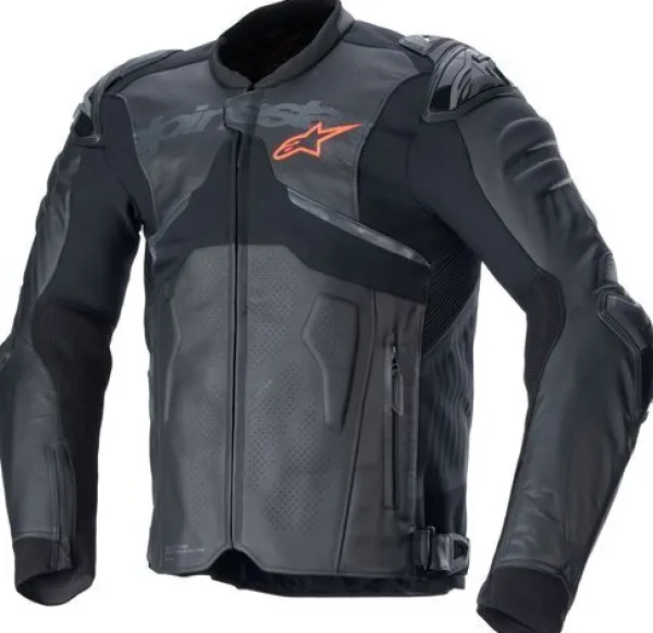 Alpinestars Motorjassen-Atem V5 Leather Motorjas Black 10