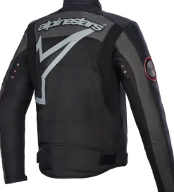 Alpinestars Motorjassen-Axton otorja Back/Anthracite/Red/Tangerine