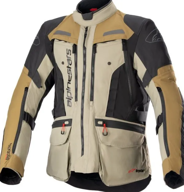 Alpinestars Motorjassen-Bogota' Pro Drytar otorja Vetiver iitary Oive 6055