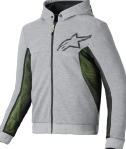 Alpinestars Motorhoodies|Motorjassen-Chroe Air port otorhoodie Gray Heather Back 9196