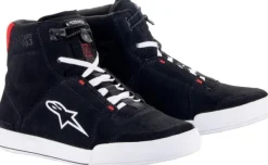 Heren Alpinestars Heren Motorschoenen-Chrome Motorhoodie Black White Bright Red 1304