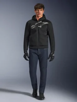 Alpinestars Motorhoodies|Motorjassen-Chroe uperairfow otorhoodie Back/Dark Gray/White
