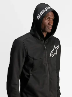 Alpinestars Motorhoodies|Motorjassen-Chroe V2 port otorhoodie Back White 12