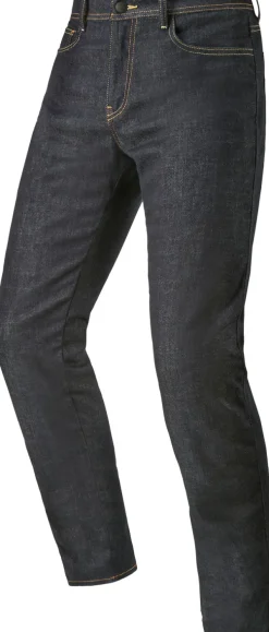 Alpinestars Motorjeans-Cult-8 Stretch Denim Motorjeans Rinse Blue