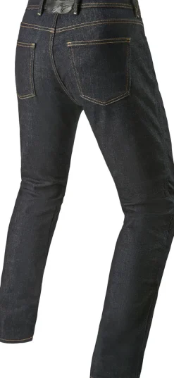 Alpinestars Motorjeans-Cult-8 Stretch Denim Motorjeans Rinse Blue
