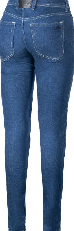 Alpinestars Motorjeans-Daisy V3 Women'S Riding Denim Motorjeans Rinse Blue