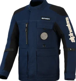 Alpinestars Motorjassen-Dice otorja Dark Bue/Back