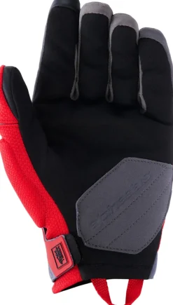 Alpinestars Motorhandschoenen-Durack Gove Bright Red/id Gray