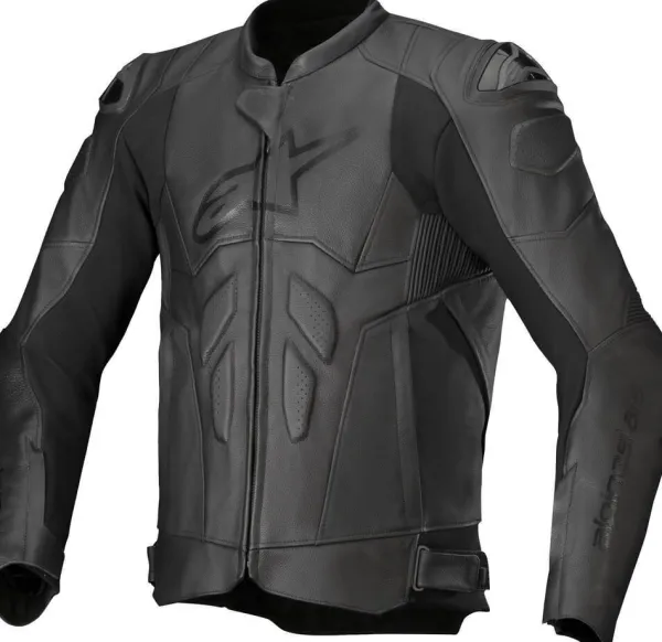 Alpinestars Motorjassen-Dusk Motorjas Leather Black 10