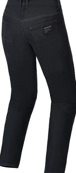 Alpinestars Motorjeans-Flex-Ast 5 Denim Motorjeans Black Washed