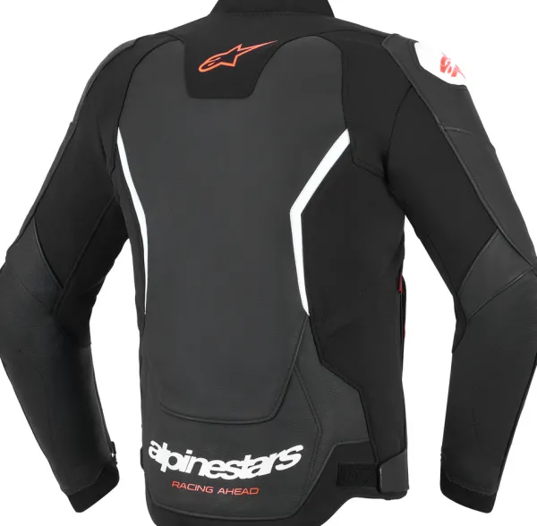 Alpinestars Motorjassen-Gp Force V2 Leather Motorjas Black White 12