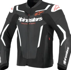 Alpinestars Motorjassen-Gp Force V2 Leather Motorjas Black White 12