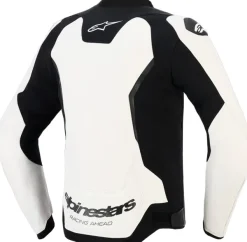 Alpinestars Motorjassen-Gp Force V2 Leather Motorjas Jacket White/Black