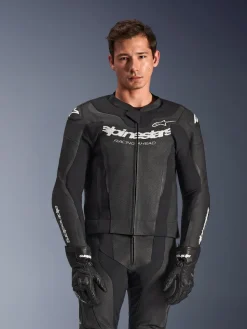 Alpinestars Motorpakken-Gp Force V2 Leather Suit 2 Pc Racepak Black