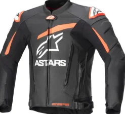 Alpinestars Motorpakken-Gp Plus V4 Leather Jacket Black Red Fluo White 1321