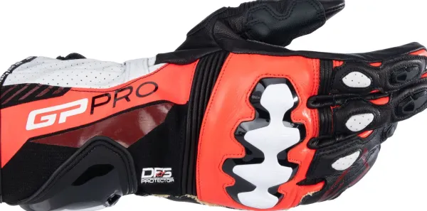 Alpinestars Motorhandschoenen-GP Pro R4 Gove Back Red Fuo White 1321
