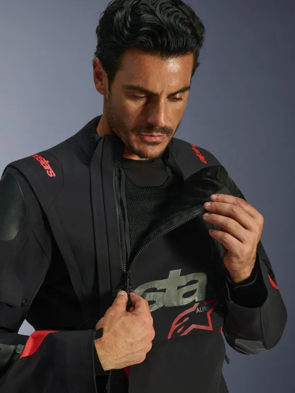 Alpinestars Motorjassen-Hao Pro D Xf ainated otorja Back Dark hadow 1065